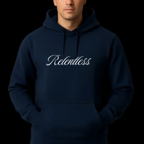 SteelCore Gym Hoodie    -Navy blue
