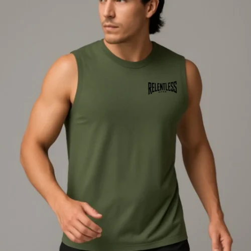 GearUp Performance Tank Top-Green