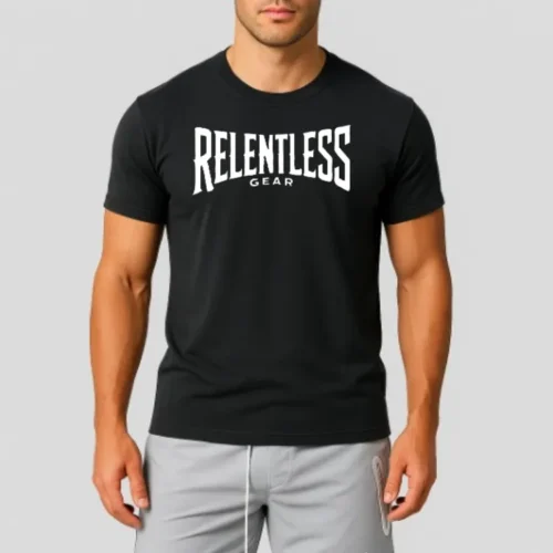 IronWill Gym Shorts-Grey/White