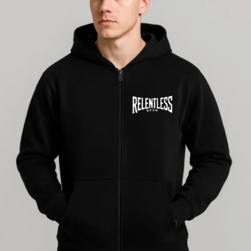 GearUp Performance Zip Hoodie -Black