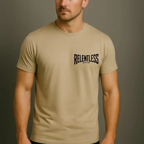 GearUp Performance Tee-Beige