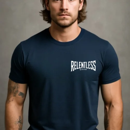 GearUp Performance Tee-Navy blue