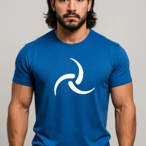 Unstoppable Force Tee-Blue