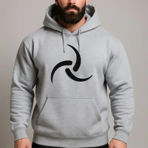 Unstoppable Force Hoodie   -Grey