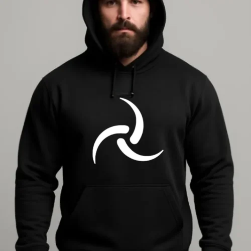 Unstoppable Force Hoodie   -Black