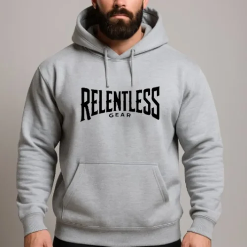 IronWill Gym Hoodie  -Grey