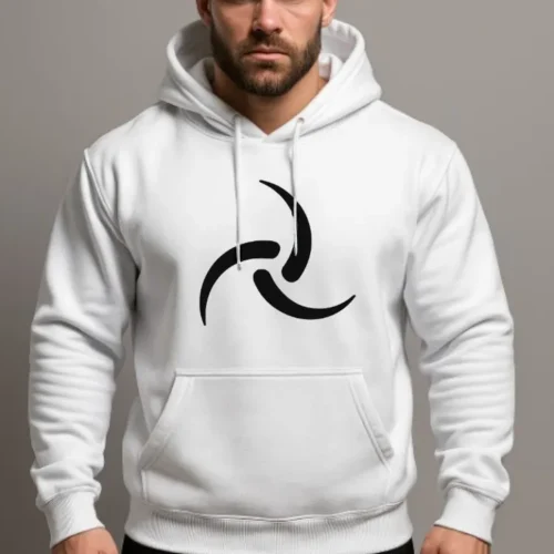 Unstoppable Force Hoodie   -White